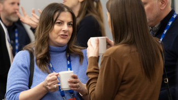 IAB UK members chatting at Leadership Summit 2025